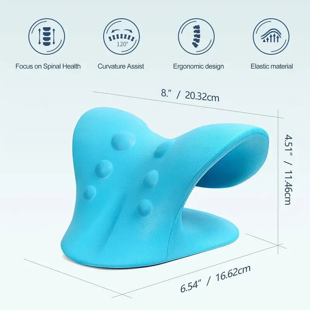 Neck And Shoulder Cervical Traction Device Neck Stretcher For Neck Pain Relief Health & Beauty:Medical & Mobility:Orthopedics & Supports:Orthotics, Braces & Sleeves Style Your Walls